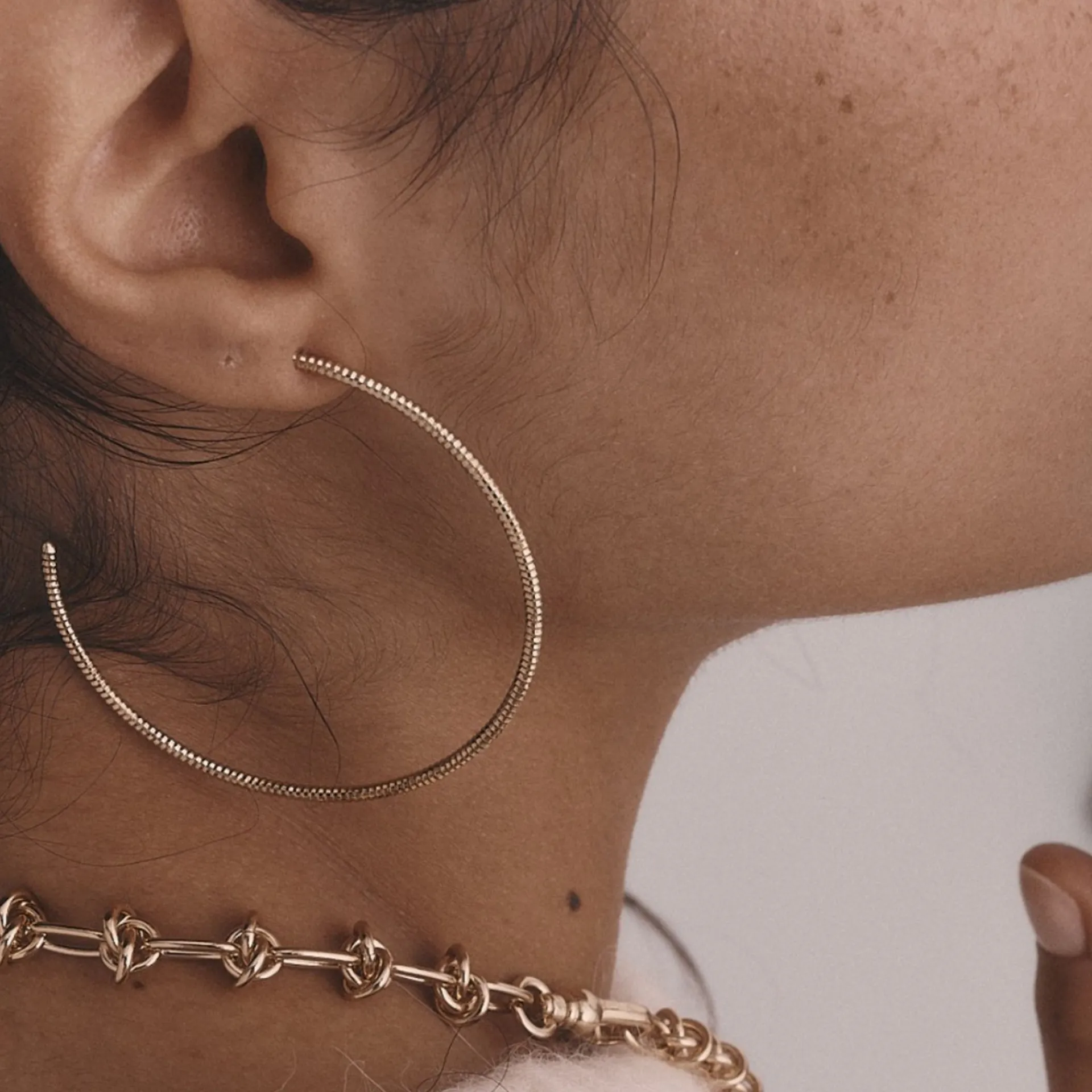 LÕU.YETU Créoles^Boucles Agathe