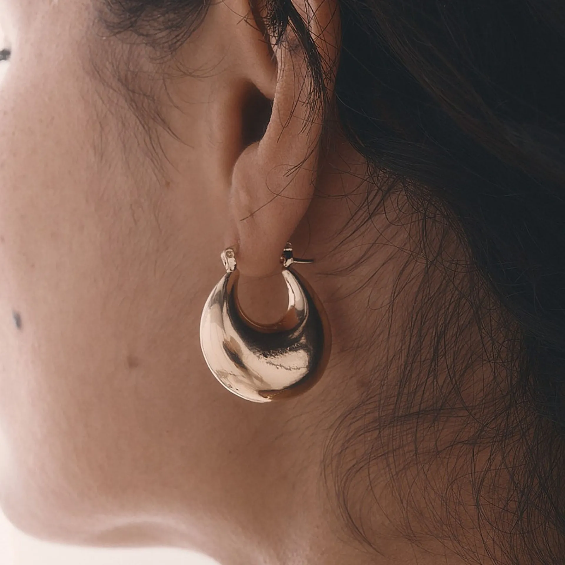 LÕU.YETU Créoles | Mini Créoles^Boucles Ambre