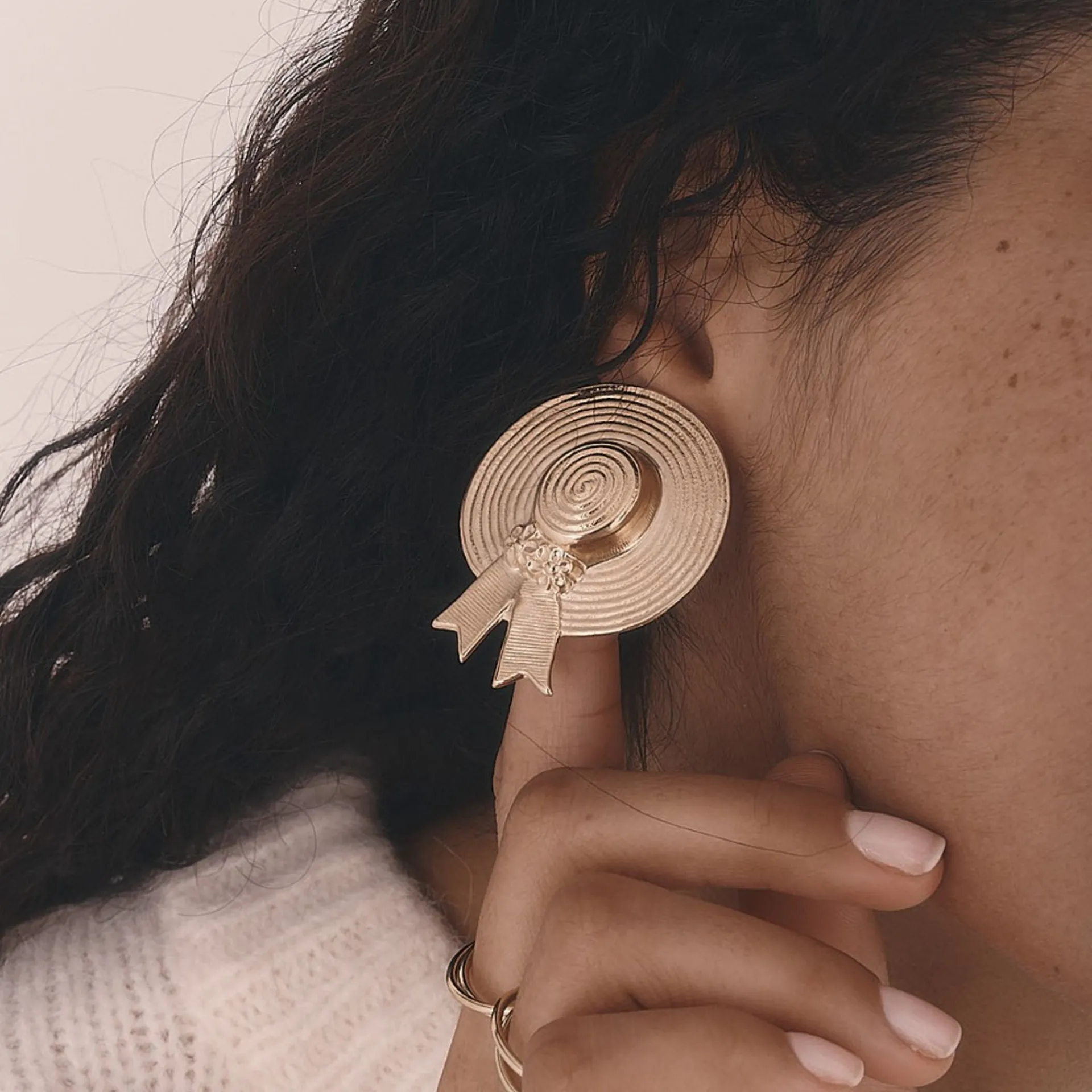 LÕU.YETU Audacieuses^Boucles Blanche
