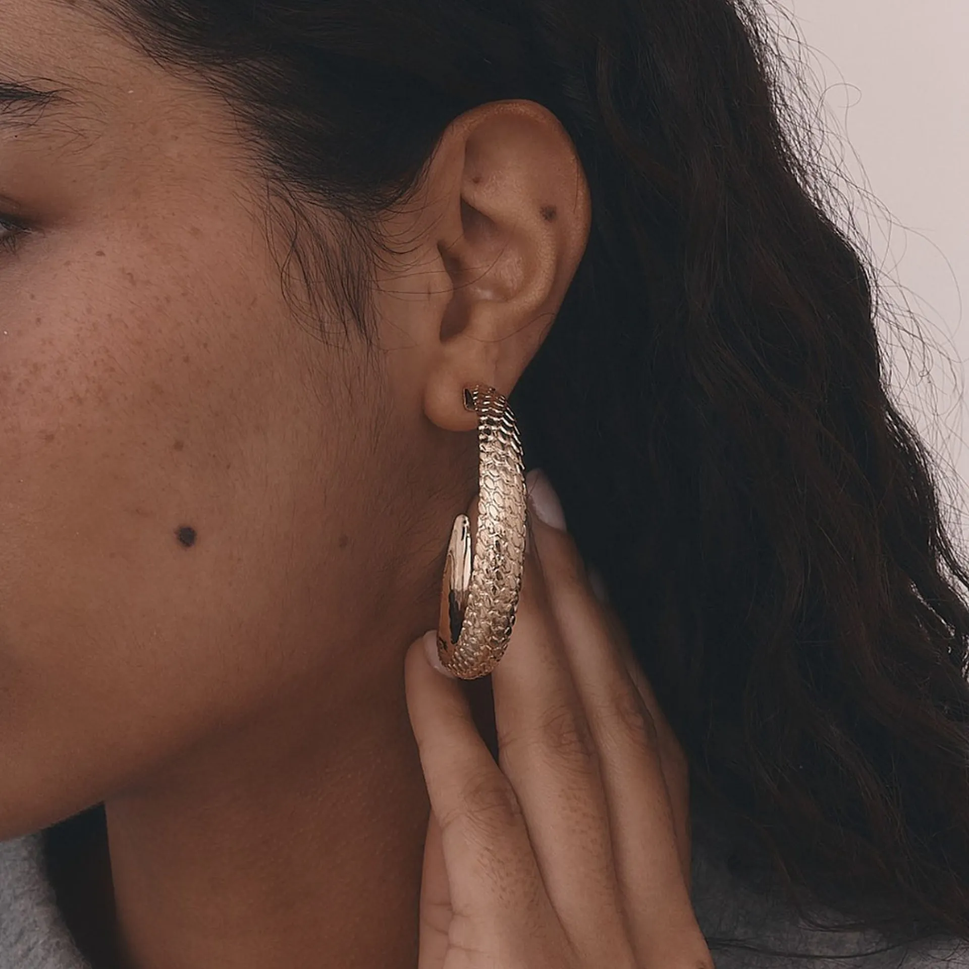 LÕU.YETU Audacieuses | Créoles^Boucles Claire