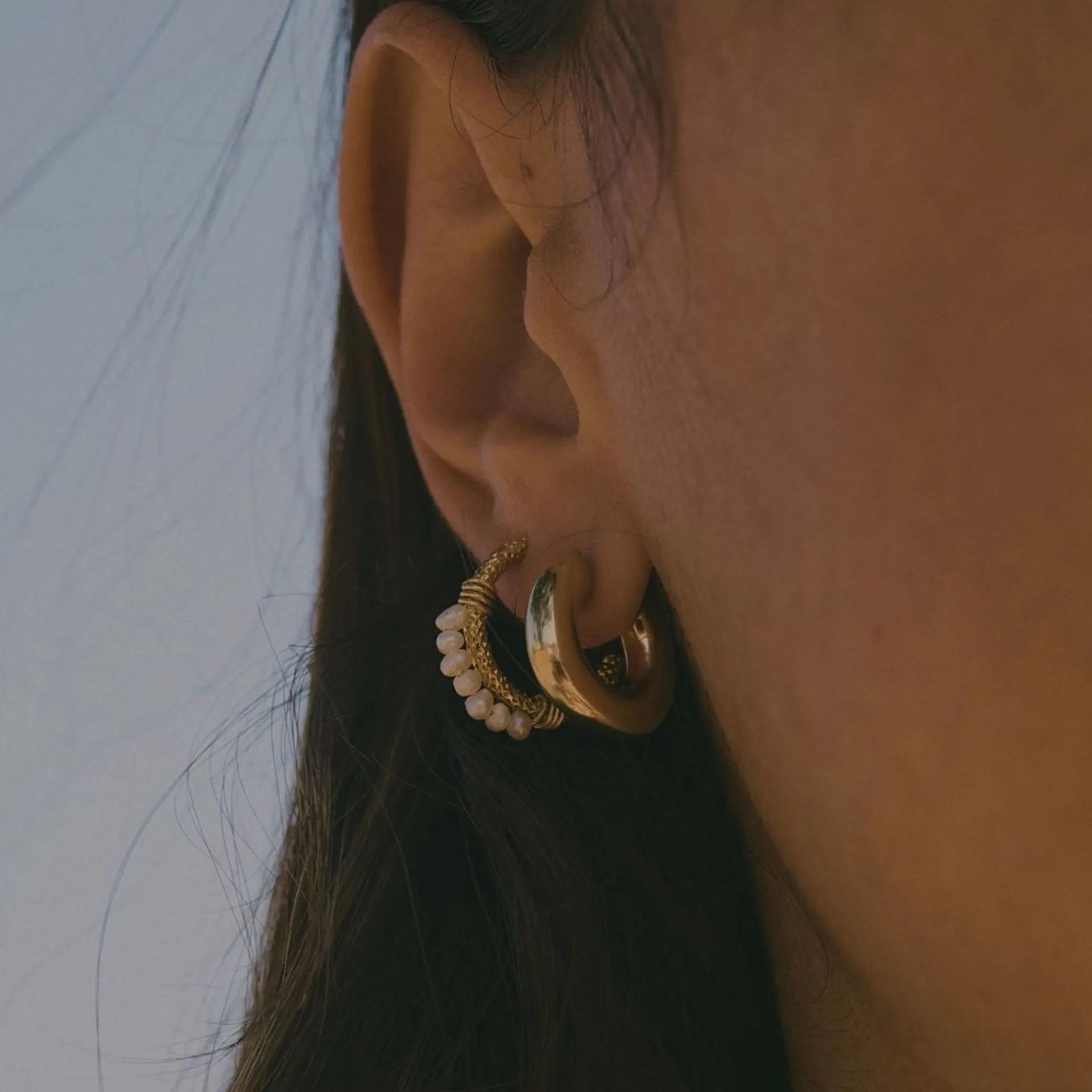 LÕU.YETU Iconiques | Mini Créoles^Boucles Georgina