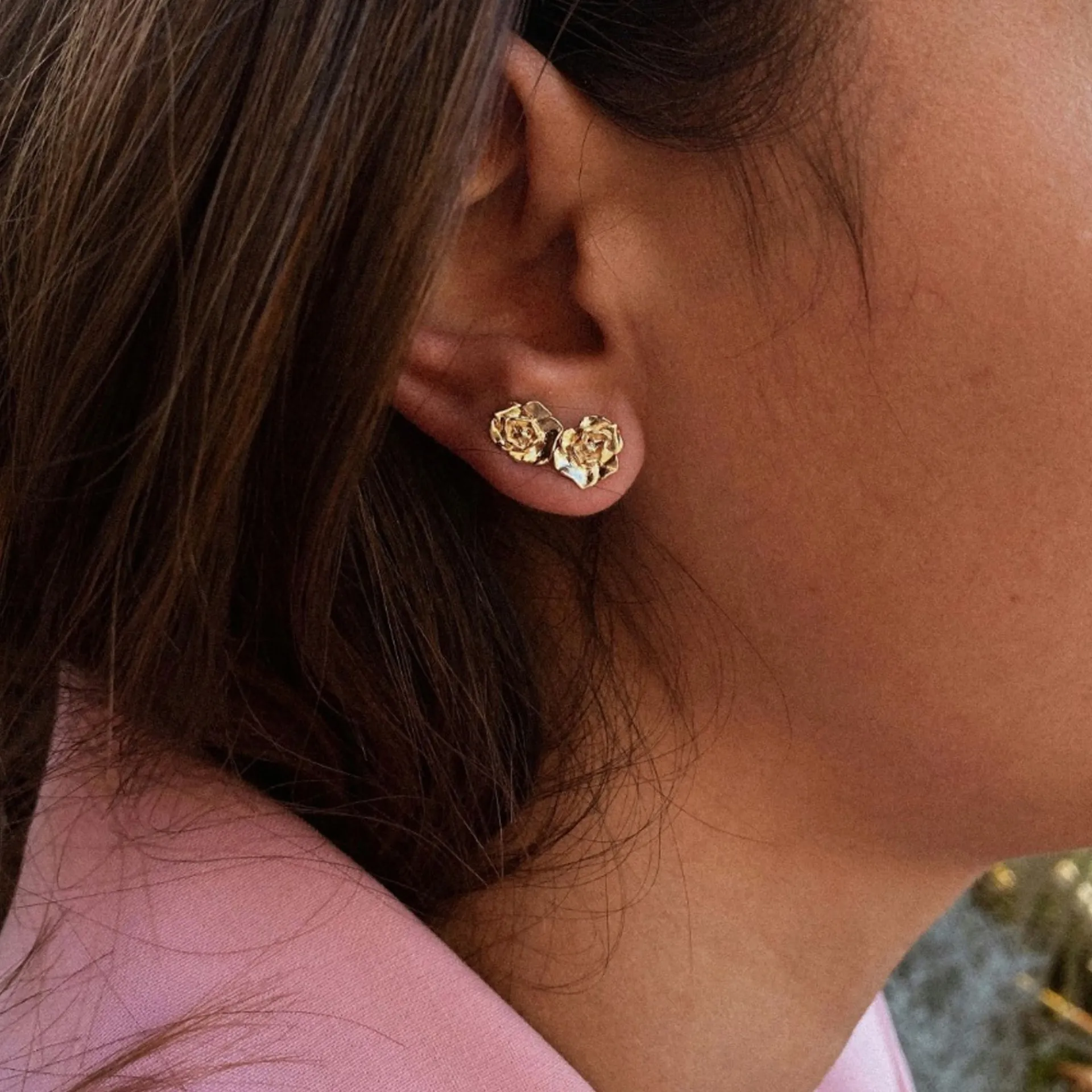 LÕU.YETU Miniatures^Boucles Rose