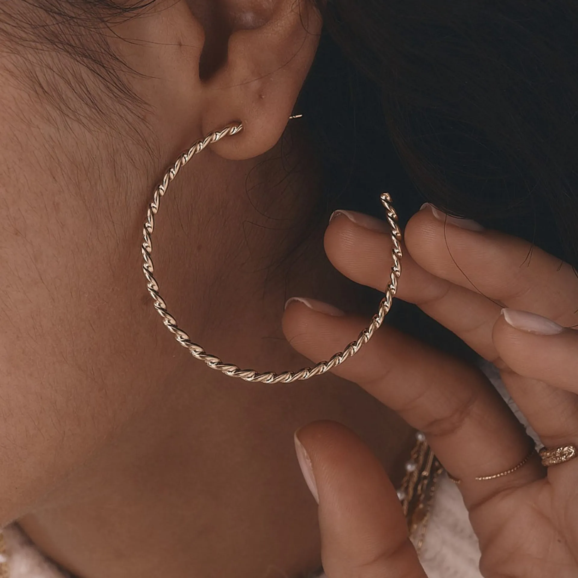 LÕU.YETU Créoles^Boucles Victoire