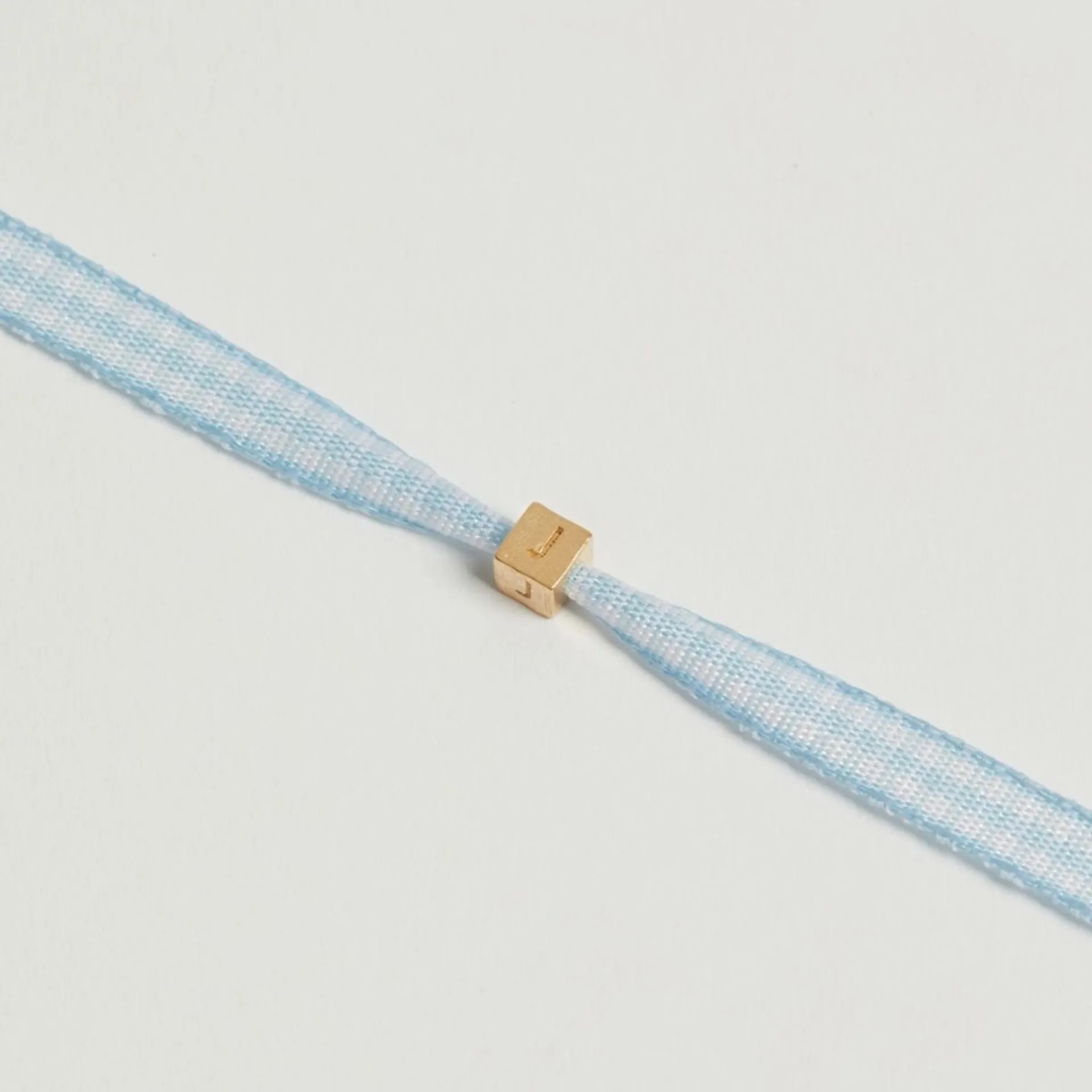 LÕU.YETU Rubans^Bracelet Initial