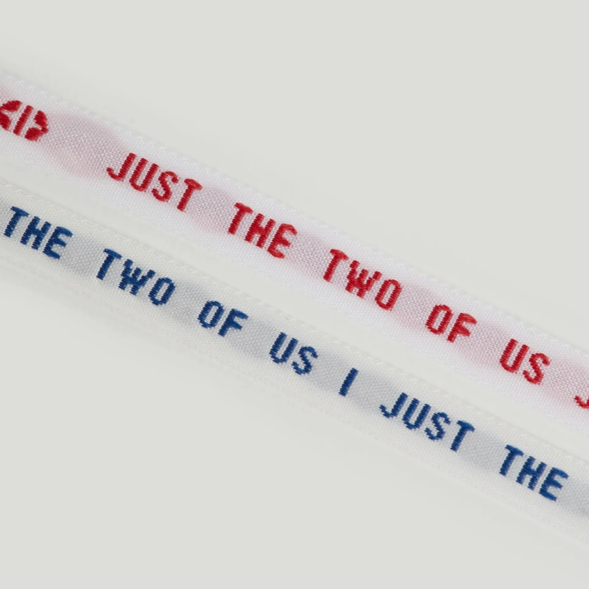 LÕU.YETU Rubans^Bracelet Just The 2 Of Us