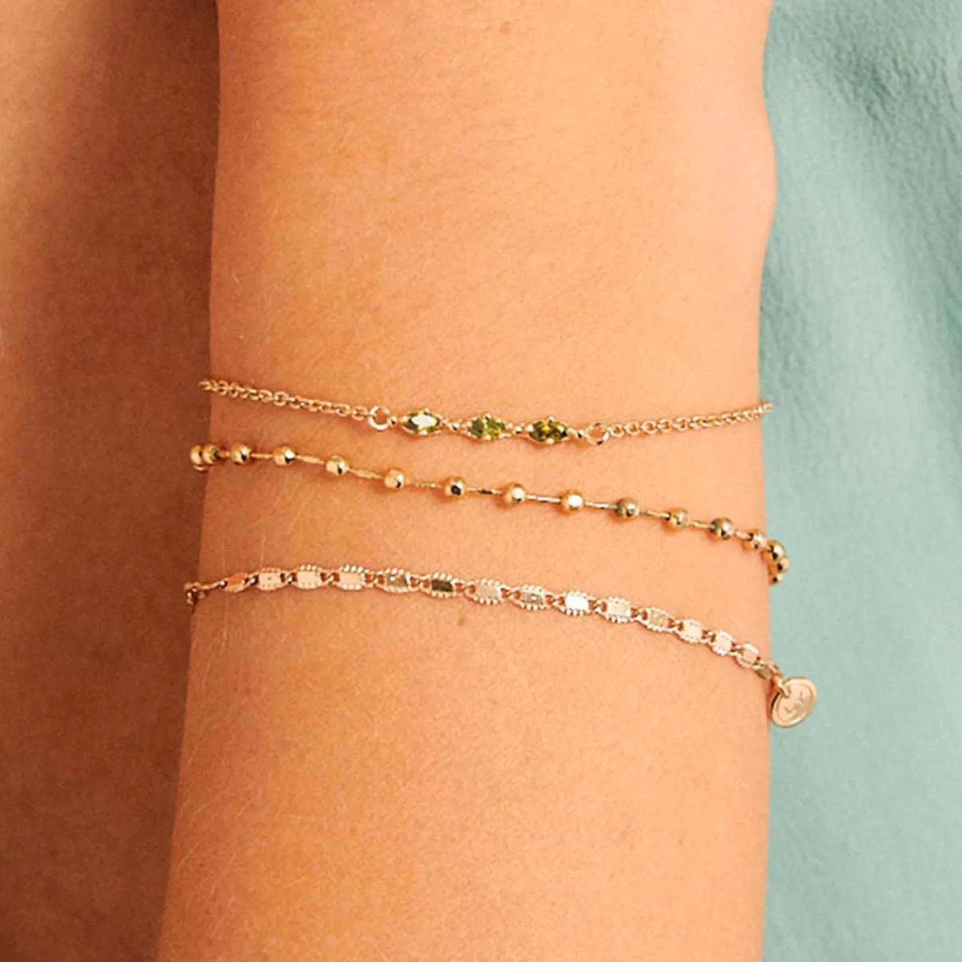 LÕU.YETU Chaines^Bracelet Leilo