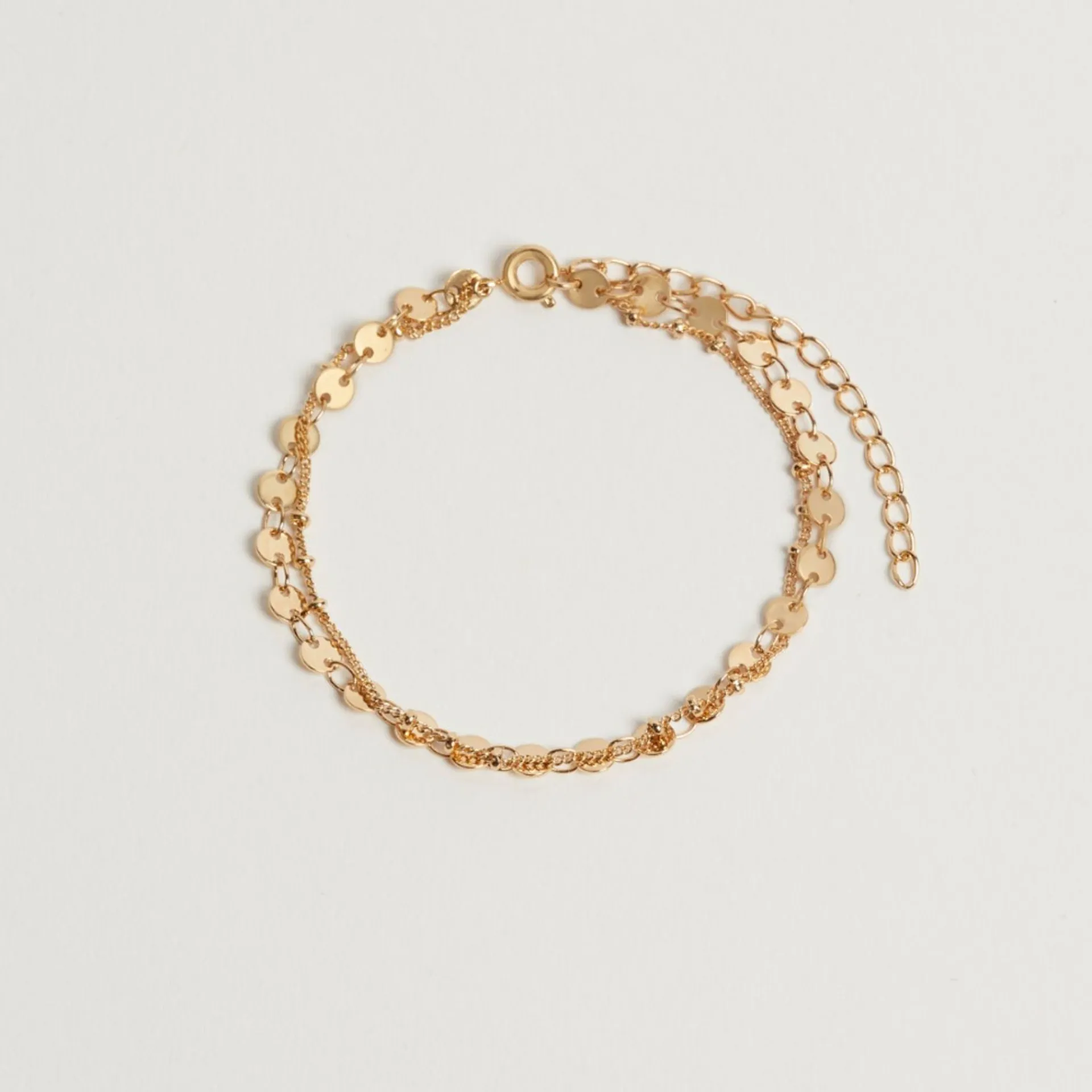 LÕU.YETU Chaines^Bracelet Malone Double