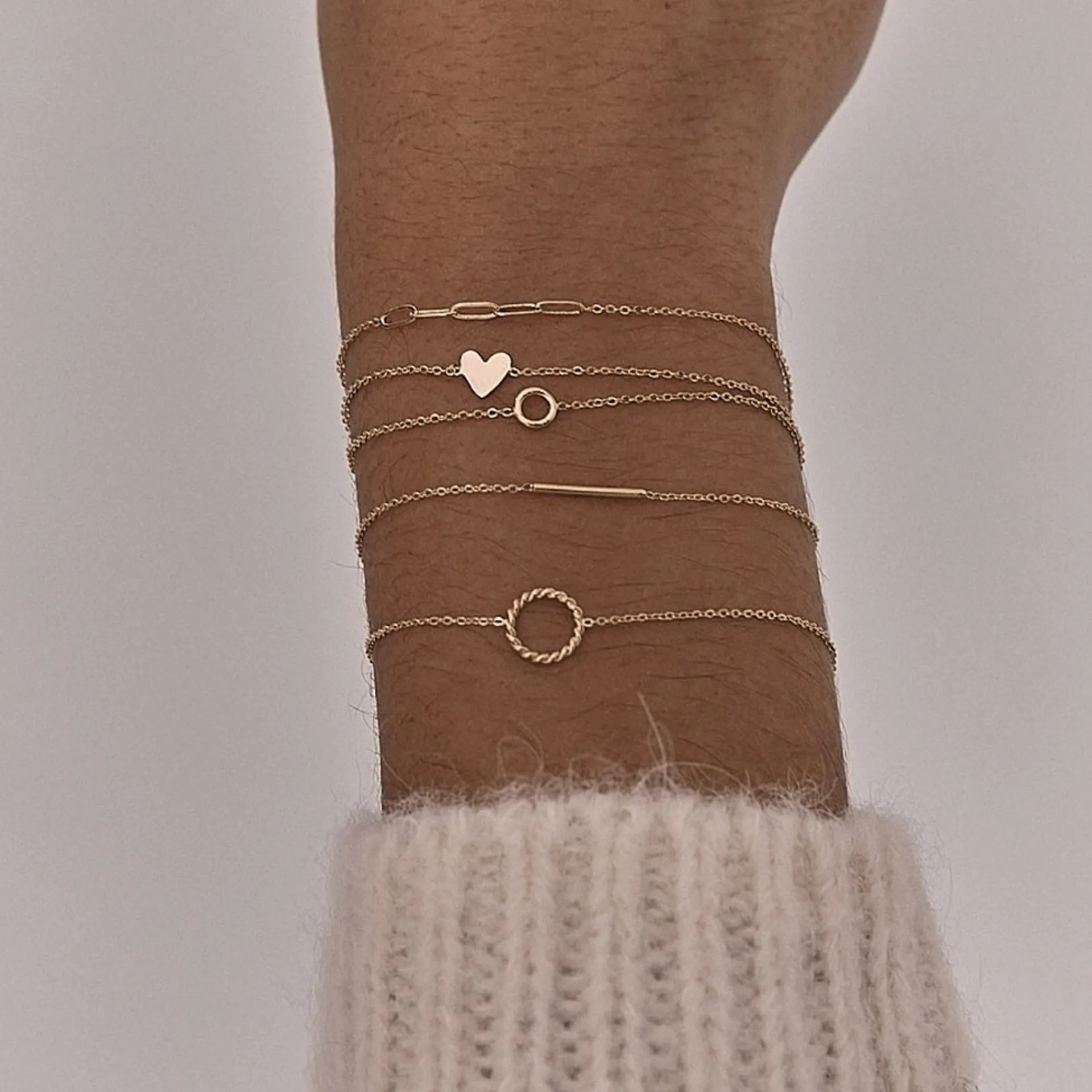 LÕU.YETU Chaines^Bracelet Michaelo