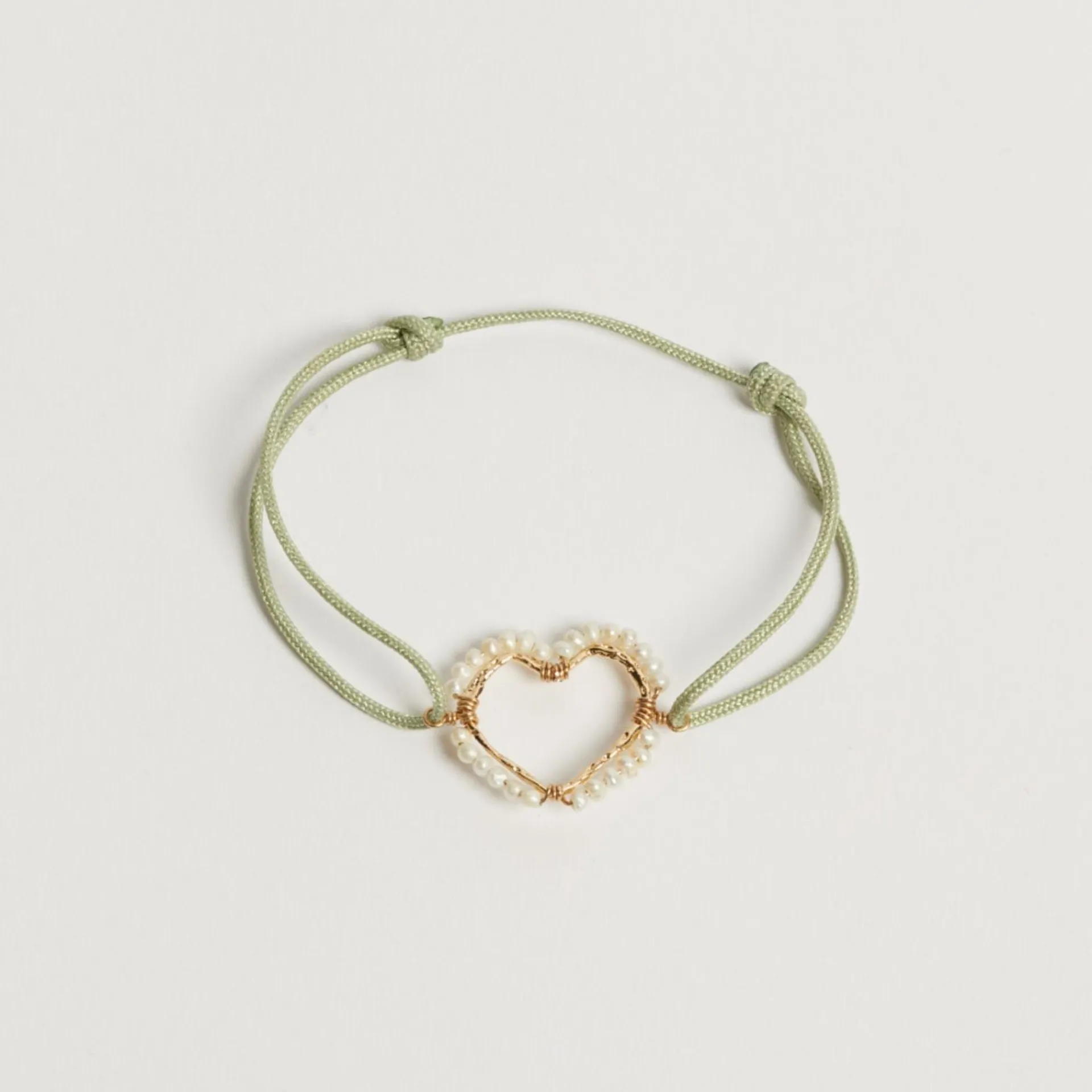 LÕU.YETU Rubans^Bracelet Valentin Perle