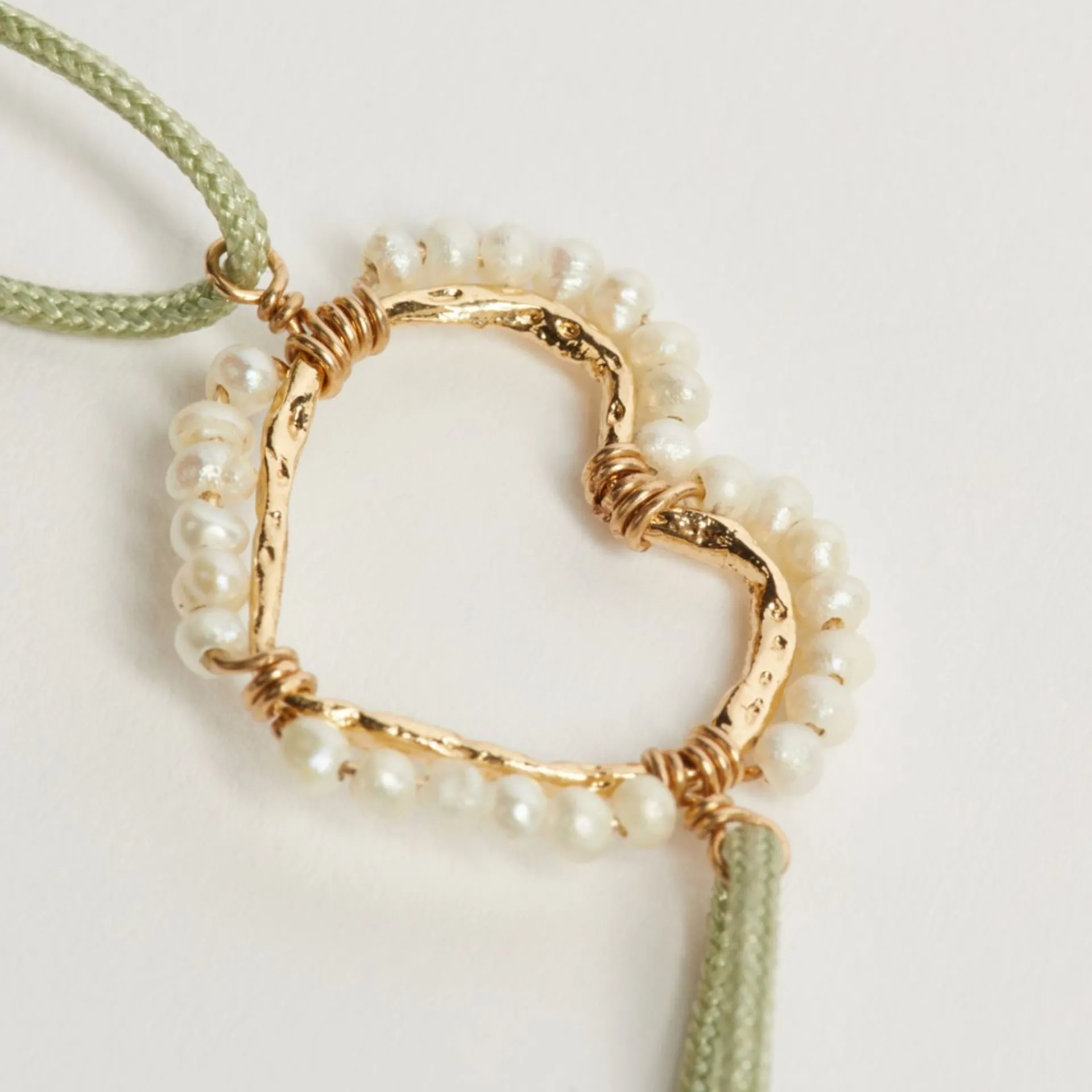 LÕU.YETU Rubans^Bracelet Valentin Perle