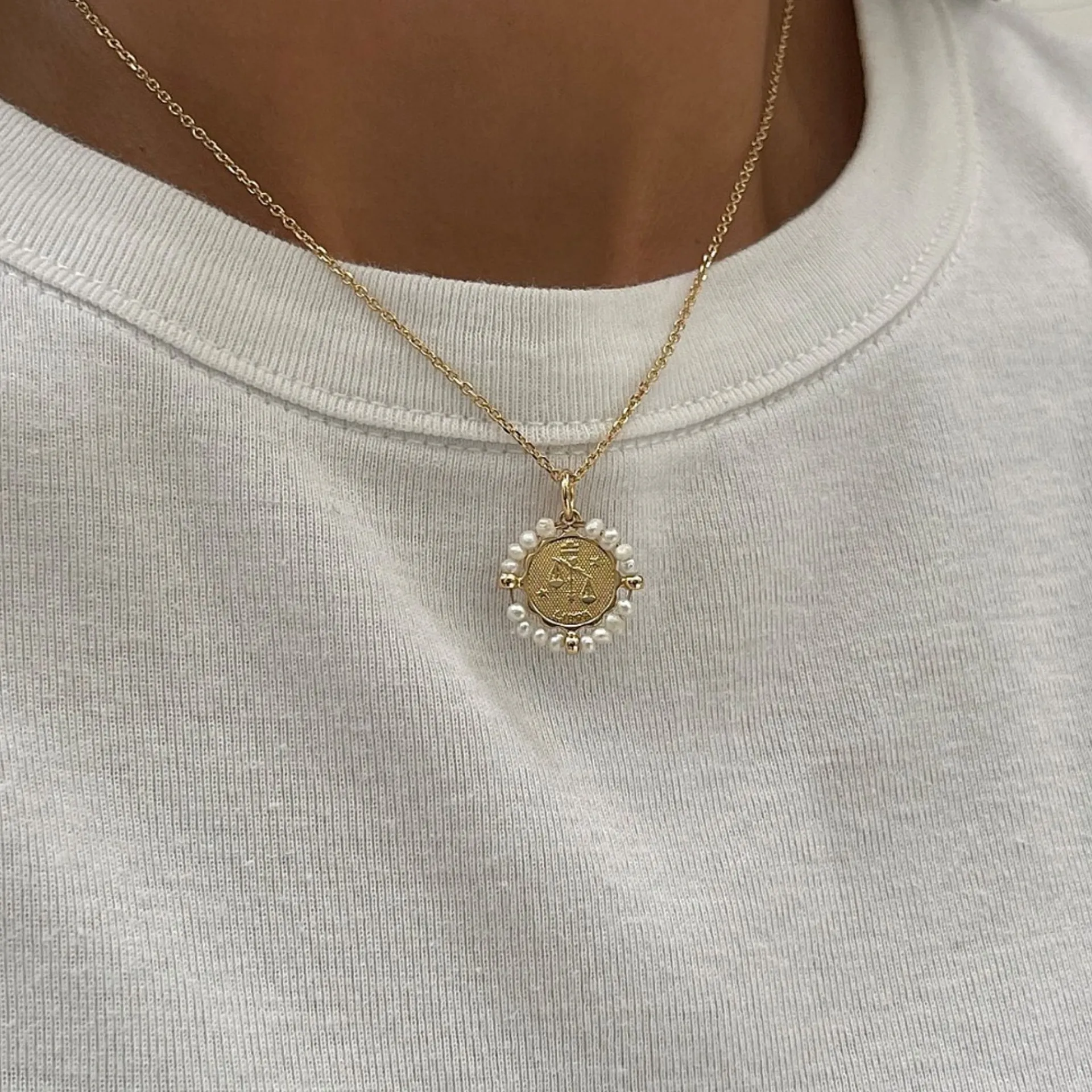 LÕU.YETU Coffrets^Collier Astro Perle