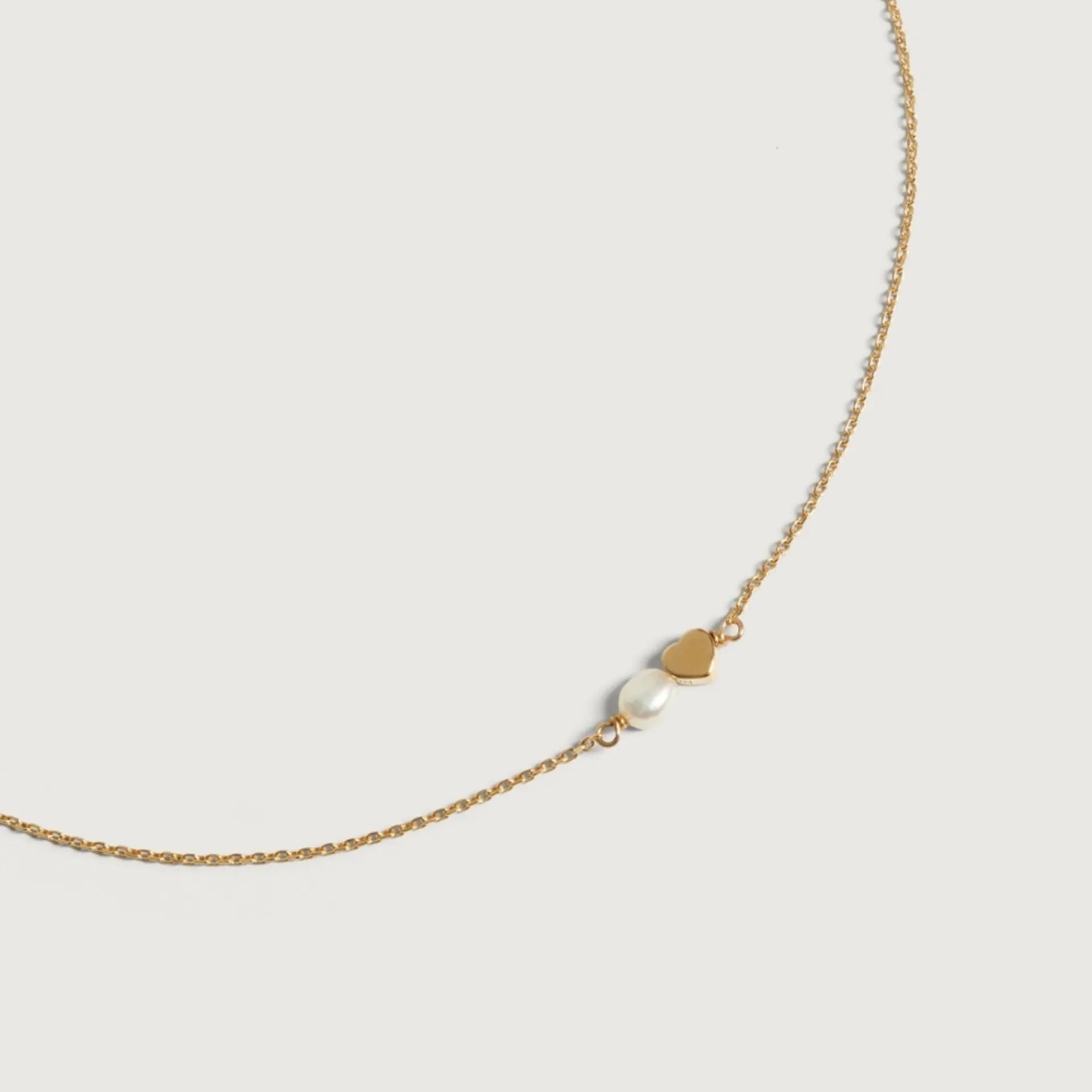 LÕU.YETU Chaînes Fines^Collier Corazon