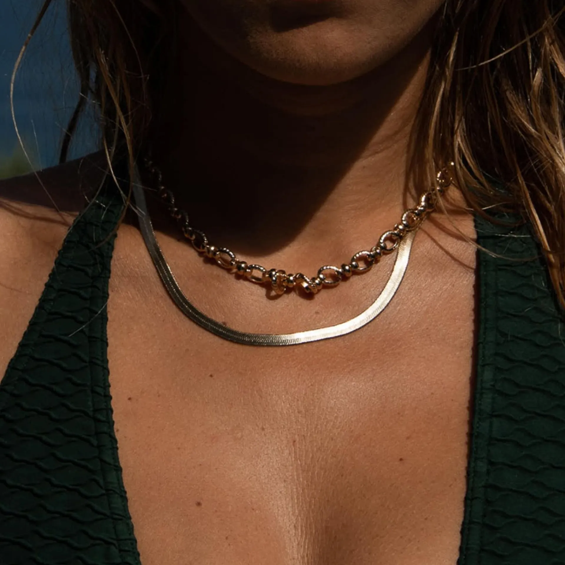 LÕU.YETU Chaînes Fines^Collier Lili