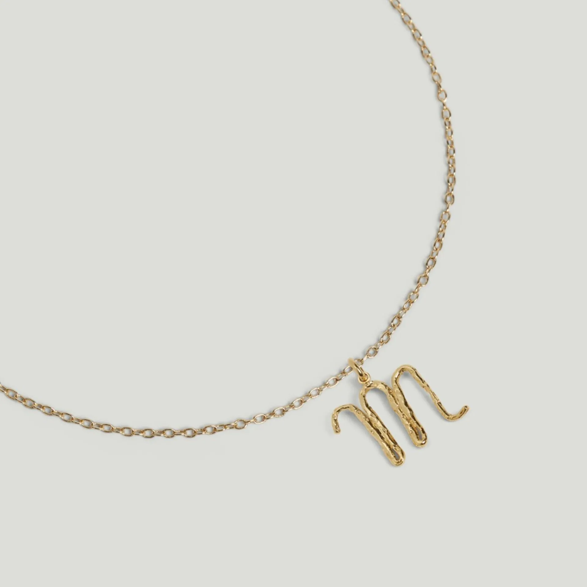 LÕU.YETU Avec Médailles | Chaînes Fines^Collier Manuscrit