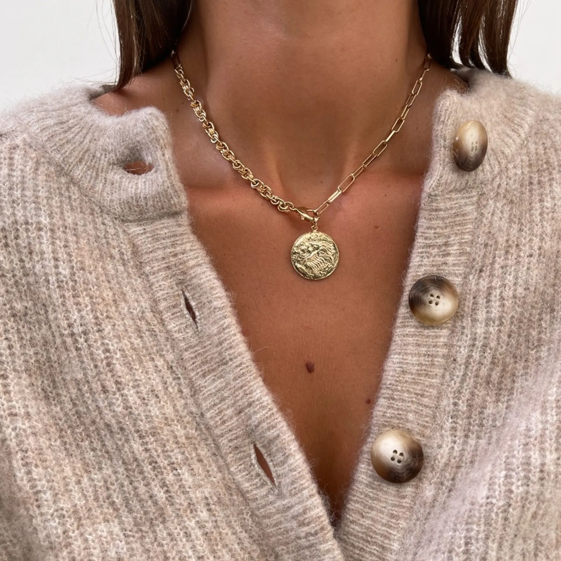 LÕU.YETU Avec Médailles | Coffrets^Collier Rajita