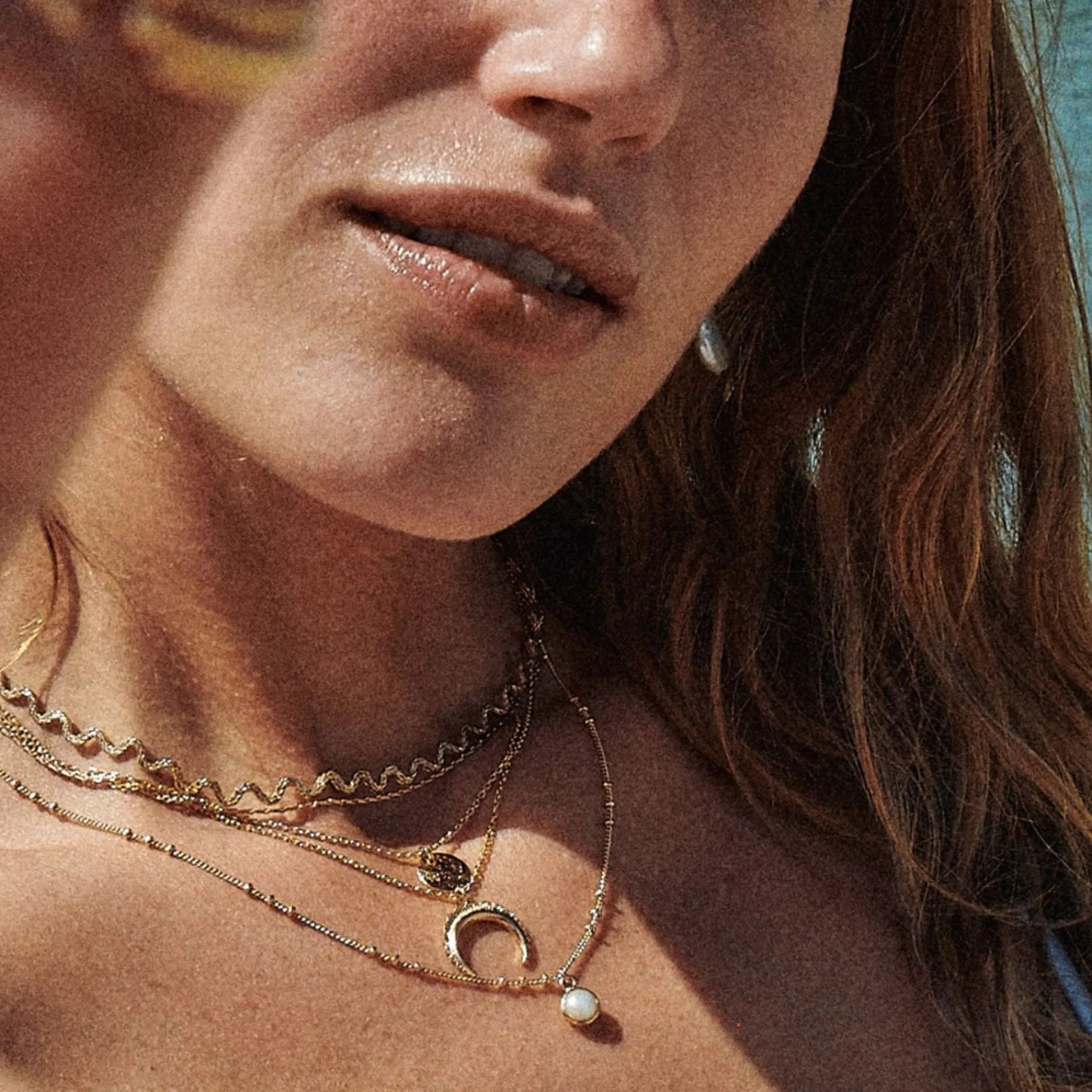 LÕU.YETU Avec Médailles | Chaînes Fines^Collier Rita